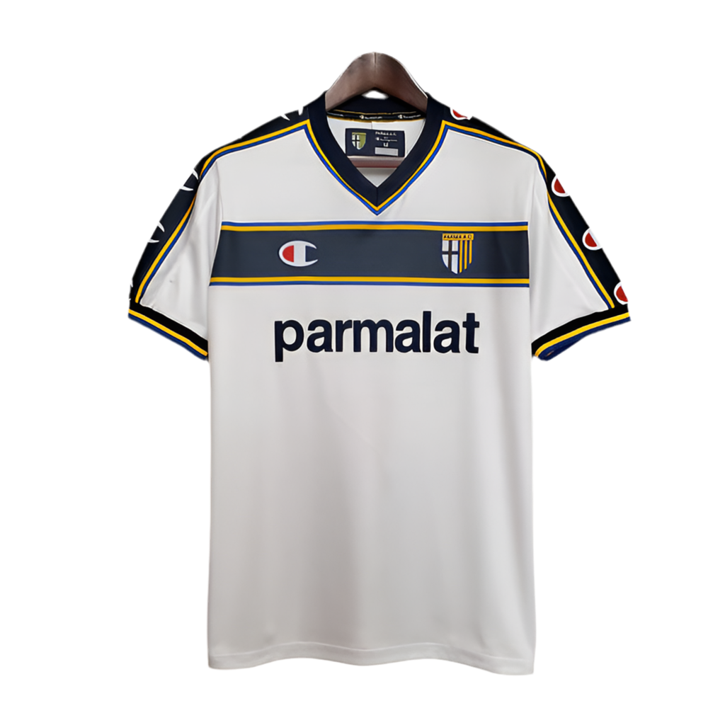 02DFEBD4-8966-4236-A469-13941DE101EE.png Jersey Parma Retro 2002/2003 White - Champion - Image 1