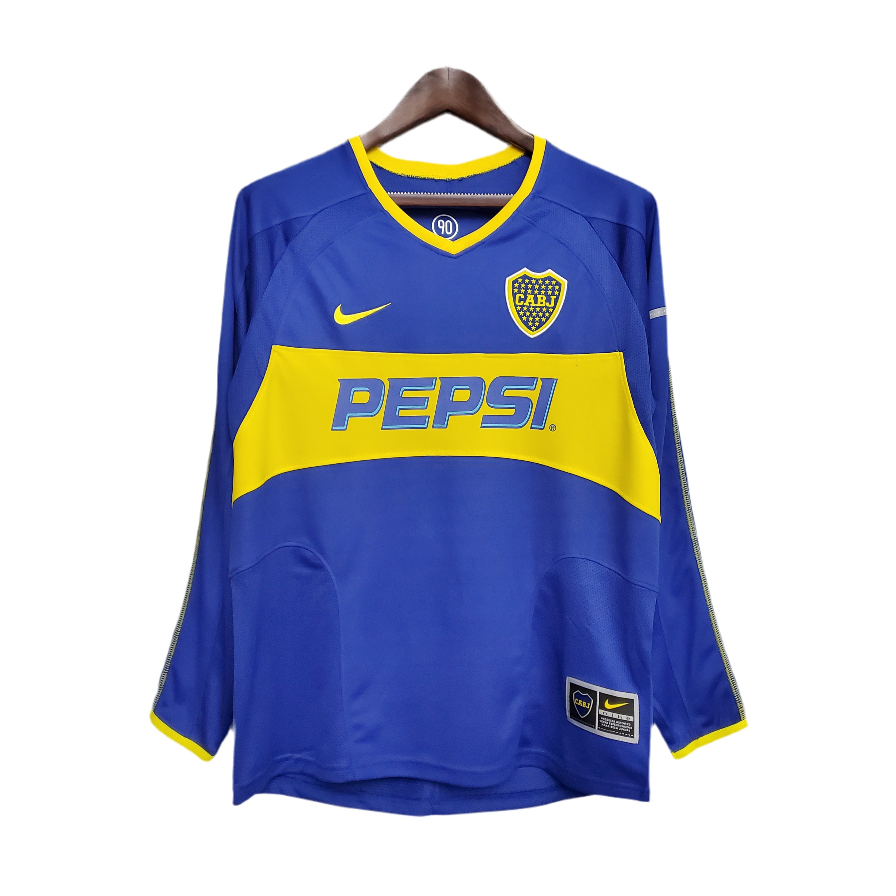 BF3F9931-9481-4204-8469-AF6D0DC62938.png Jersey Long Sleeve Boca Juniors 03/04 - Image 1