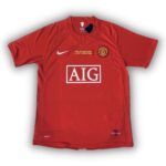 Jersey Manchester United  Retro 2007/08 Champions League Edition - Red