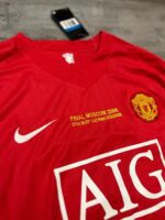 Jersey Long Sleeve Manchester United 2007/2008 - Red - Image 2