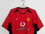 Jersey Manchester United  Retro 02/04 - Red - Image 2