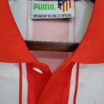 Jersey Atl??tico de Madrid Retro 1994/1995 - White and Red - Image 5
