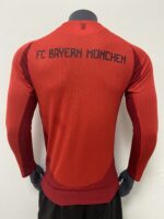 24/25 Bayern Munich Home Long-Sleeved Jersey (Player Version) - Image 2