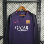 2016/2017 Retro Barcelona Away Jersey Long Sleeve - Image 3