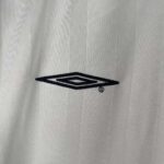 2002 Retro England Home Jersey Long Sleeve - Image 4