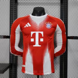 2025/2026 Bayern Munchen Home Long Sleeve