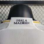 2023/2024 Real Madrid Home Kit Long Sleeve - Image 7
