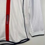 2002 Retro England Home Jersey Long Sleeve - Image 9