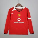 2004/2006 Retro Manchester United Home Long Sleeve