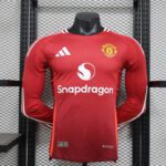 Machester United 2024/2025 Home Kit Long Sleeve