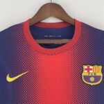 2012-2013 Retro Barcelona Home Jersey Long sleeve - Image 5