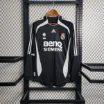 2006/2007 Retro Real Madrid Away Jersey Long Sleeve