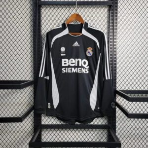 2006/2007 Retro Real Madrid Away Jersey Long Sleeve