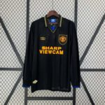 1993/1995 Retro Manchester United Away Long Sleeve