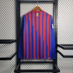 2011-2012 Retro Barcelona Home Jersey Long Sleeve - Image 2