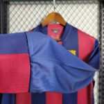 2014-2015 Retro Barcelona Home Jersey Long sleeve - Image 6