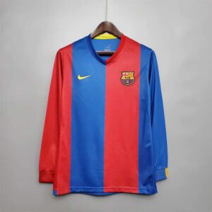 2006-2007 Retro Barcelona Home Jersey Long Sleeve