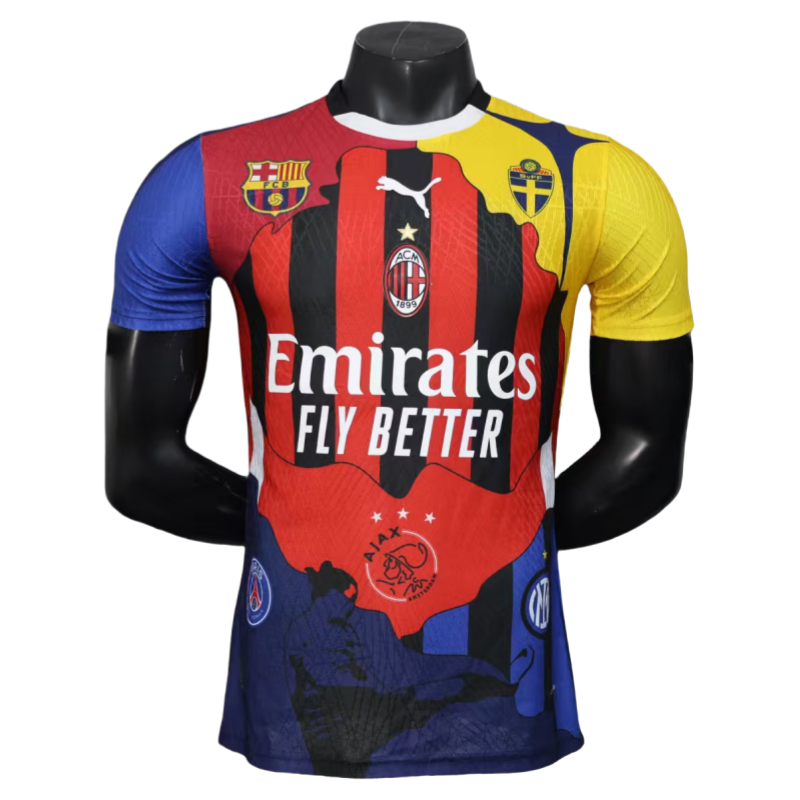 5e8c7645d7.png IBRAHIMOVIC #11 Milan Shirt Special Edition Football Jersey Player Version 25-26 - Image 1