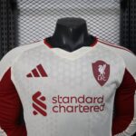 Liverpool away Long Sleeve football jersey 25-26 player version - Image 3
