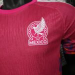 2026 Mexico pink Special Edition Training Uniform Football jersey Player edition - Image 5