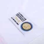 07-08 Inter Milan Figo #7 Retro Jersey 100th Anniversary Away - Image 4